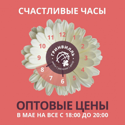 Акция "Счастливые часы"! Акция "Счастливые часы"!