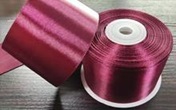 Лента атласная 38мм*25ярд бургундский