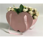 Сумочка подарочная 24*10*19,6см Flowers розовый