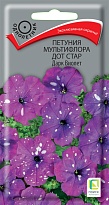 Петуния Дот Стар Дарк Виолет мультифлора 10шт /Поиск