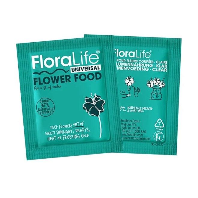 FloraLife Подкормка порошок д/срез. цветов Food Clear 300, 5г 