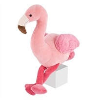 Мягкая игрушка Фламинго, h23см, розовый