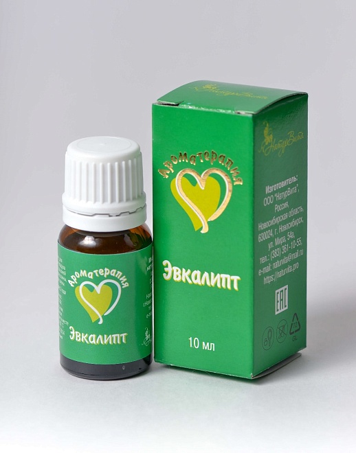 Эфирное масло эвкалипта 10мл НатурВитАрома   