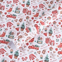 Бумага дизайнерская 70*100см 10л Акварельная сказка 