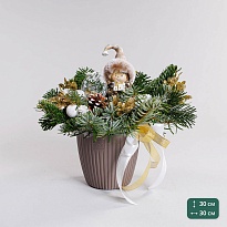 Композиция новогодняя "Морозко"