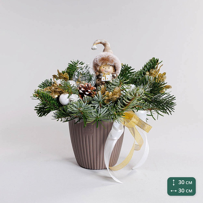 Композиция новогодняя "Морозко"