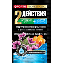 Bona Forte Удобрение для петуний, бегоний, пеларгоний и др. ампельных аминокислотами 100г 