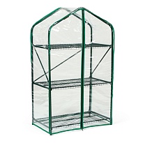 Парник Green Home мини чехол-пленка 3 полки 22*65*110см