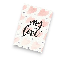 Открытка My love 9,5*14см