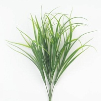Зелень, букет искусственный, осока, 5 веток, h52см, зеленый комбинированный