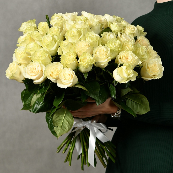 Букет из роз "Мохито"