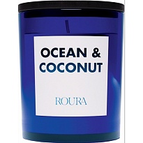 Свеча в стакане Roura 120г аромат Океан и Кокос