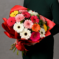 Букет из герберы "Лето"