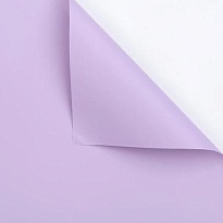 Пленка матовая 57*57см Монако 20 листов лавандовый