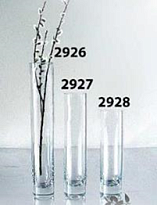 Ваза из стекла Цилиндр d5*h16см 0,2л 