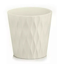 Кашпо Polnix Barcelona d13 h14см керамика кремовый