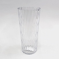Ваза из акрила Даймонд d12*h26,5см прозрачный