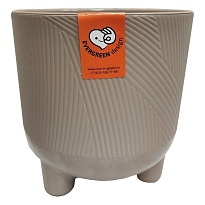 Горшок Фита на ножках d19 h20см 4,3л с вкладкой пластик фраппе