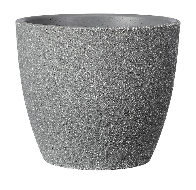 Горшок Бутон Саванна d44 h40см 40л бетон серый