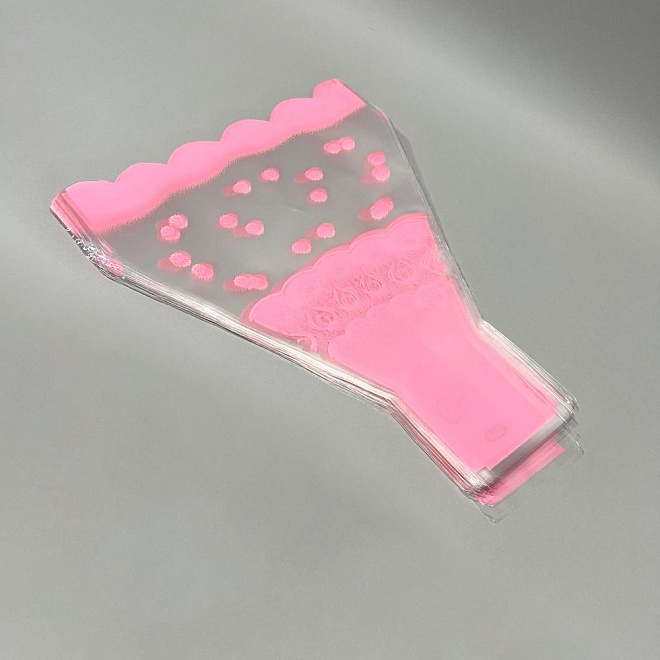 Пакет рюмка 30/40 Сюита/Мелодия розовый