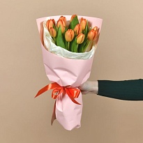 Букет из тюльпанов "Кадриль"