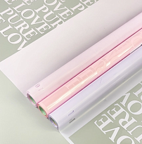 Пленка матовая 60см*10м 50мкр Pure Love зеленый чай