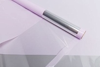 Пленка прозрачная 60см 40мкр Окно сиреневый пастель
