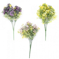 Эониум в букете искусственный h30см микс