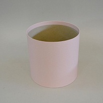 Коробка шляпная без крышки d20*h20см базовый розовый