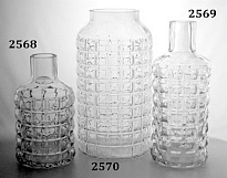 Ваза из стекла Альхес d30*h15,5см 4,4л декоративная 