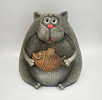 Котокамень 38*28*38см мраморный