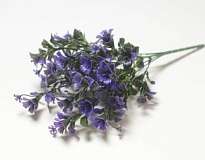 Цветы искусственные 5 веток h34см фиолетовый