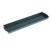 Поддон для кирпича двойной 49*12*3см зеленый 