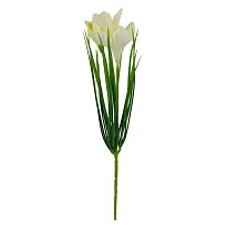 Крокус искусственный, h30см кремовый