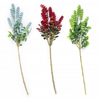 Зелень, букет искусственный, крестовник h55см, микс