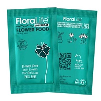 FloraLife Подкормка порошок д/срез. цветов Food Clear 300, 10г 