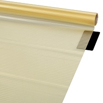 Пленка матовая 58см*10м 65мкр Кристал-Рельеф желтый