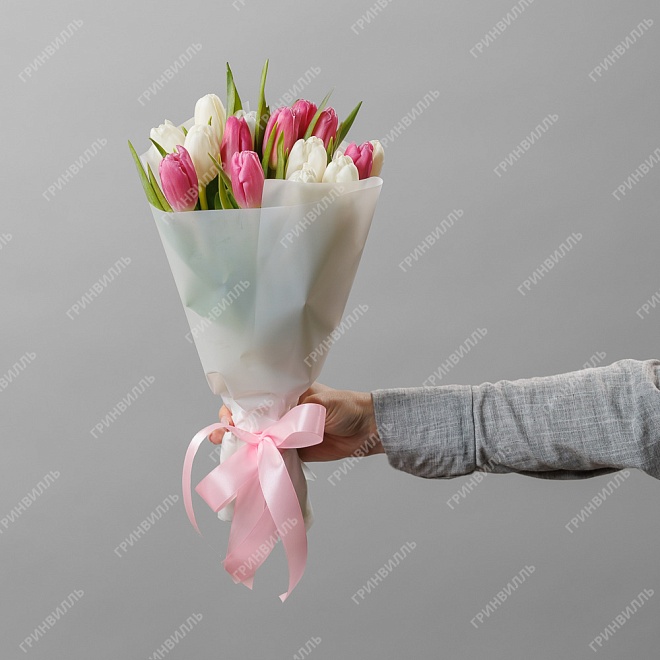 Букет из тюльпанов "Балет"