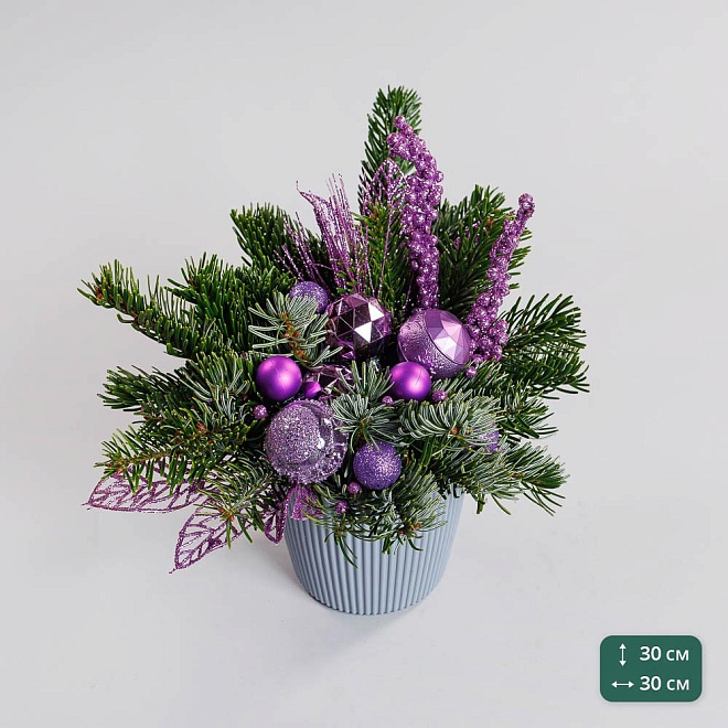 Композиция новогодняя "Вьюга"