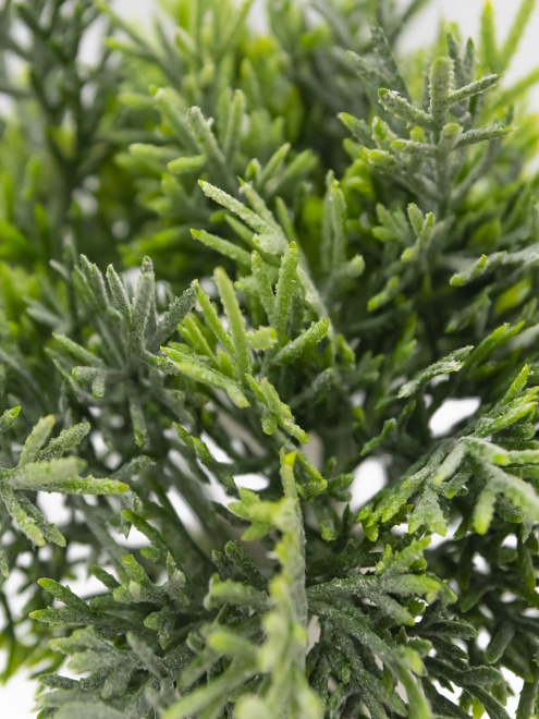 Зелень букет искусственный туи h20см зеленый