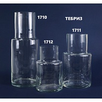 Ваза из стекла Тебриз-3 d12*h20см 1,4л 