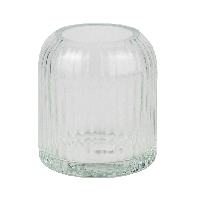 Ваза из стекла Харви-Бей-4 d11,5*h13см 0,7л текстурная