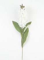 Гиацинт одиночный искусственный h51см белый