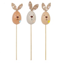 Вставка Яйцо Пасхальное 4*4*h23см микс