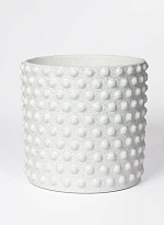 Кашпо Цилиндр Драже d15 h15см 1.8л бетон жемчуг