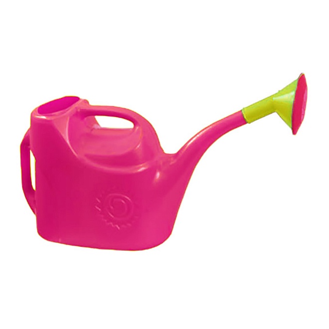Лейка Listok с рассеивателем 12л розовая