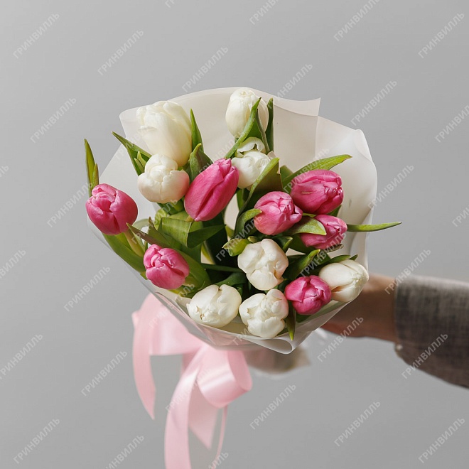 Букет из тюльпанов "Балет"