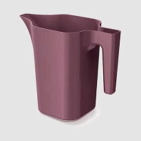 Лейка Jug 23*11*20см 1,8л пластик марсала