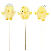 Вставка Цыпленок 7*6 h25см микс