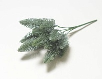 Ветка искусственная еловая, h29см, патина 
